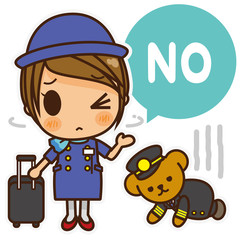 オンナノコ 客室乗務員 NO