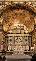Fototapeta premium Autel dans le baptistère de Florence
