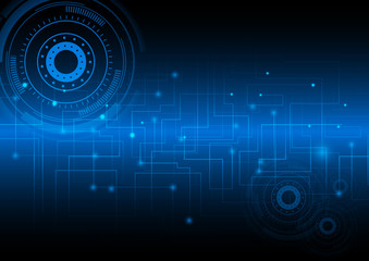 Abstract digital technology vector illustration