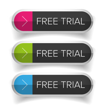 Free Trial button set