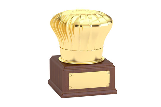 Best Chef Golden Award, 3D rendering