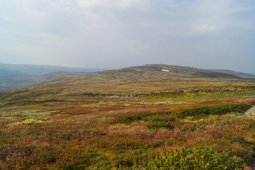 Fall on the mountain