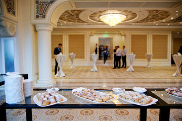 buffet at the conference