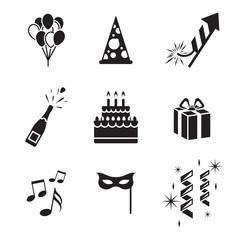 Birthday and Celebration icons