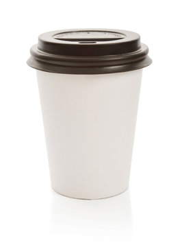 Coffee drinking paper cup