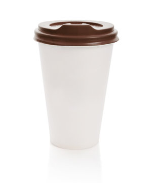 Coffee drinking paper cup