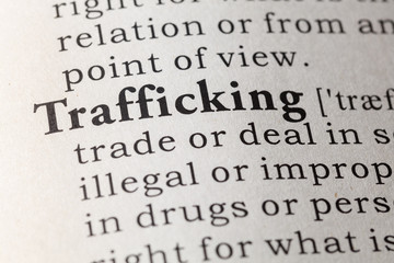 Dictionary definition of trafficking