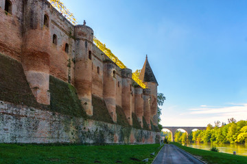 Albi in Southwestern France. Albi is a world heritage UNESCO site. View of the Tarn River and the...