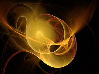 Abstract fractal background