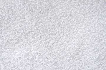 White terry toweling fabric material texture - obrazy, fototapety, plakaty