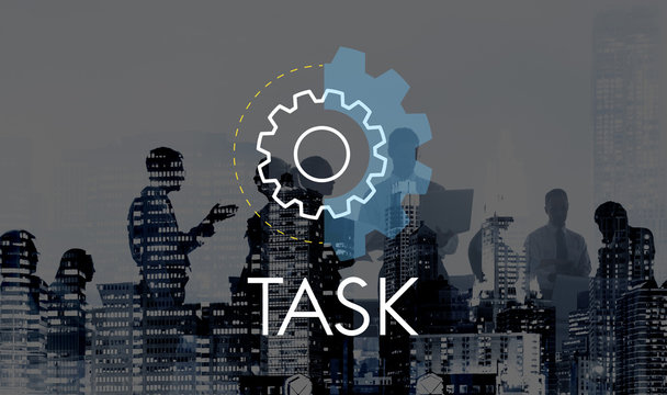 Task Business Action Analysis Development Concept