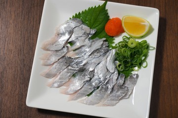太刀魚の刺身