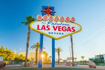Rolgordijnen Las Vegas teken © f11photo