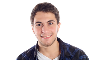 Obraz premium Close up of young latin man.