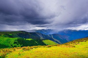 Obraz premium China Inner Mongolia natural grassland