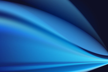 Blue smooth lines background