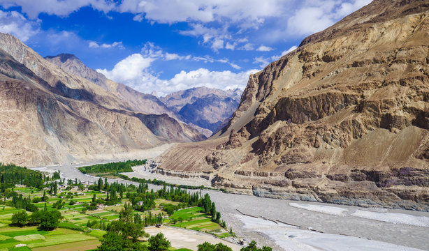 Turtuk village, Diskit, Jammu and Kashmir, In