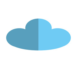 cloud ecology isolated icon vector illustration design