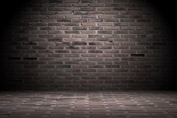 Light old brick wall background.