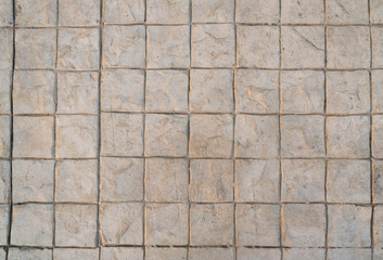 Stamp concrete texture pattern and background.