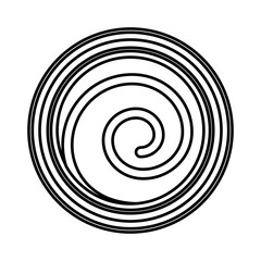 delicious sweet candy icon vector illustration design