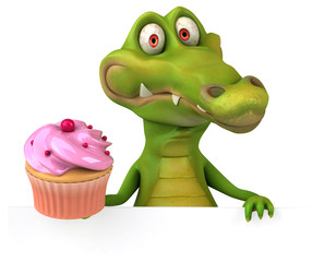 Fun crocodile