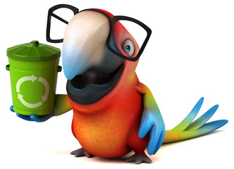 Fun parrot