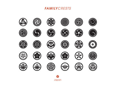 Japanese Family Crests Collection.01