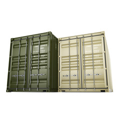 3D rendering container