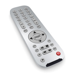 3D rendering TV Remote