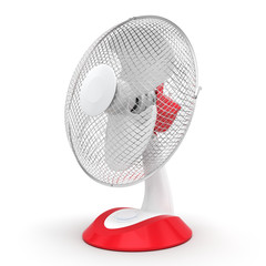 3D rendering fan