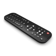 3D rendering TV Remote
