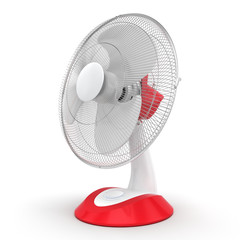 3D rendering fan