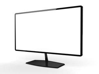 3D rendering modern TV