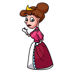 Queen cartoon character