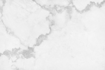 Obraz premium White marble texture abstract background pattern with high resolution.