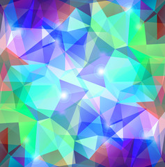 Abstract polygonal background