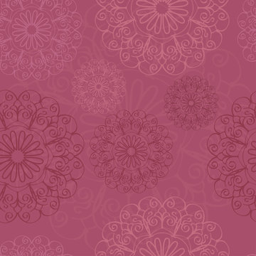 Vector decorative seamless pattern © pictures_for_you