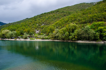 Obraz premium Lago di Scanno