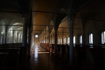 Mysterious medieval Monks Library