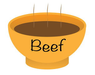 Beef Soup Bowl