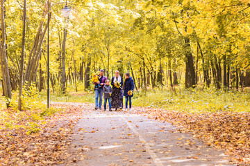 Fototapeta premium Family On Walk In Countryside