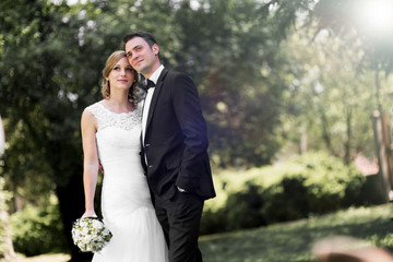 Beautiful bride and groom pre wedding