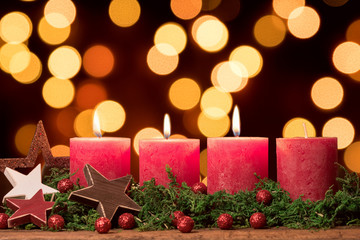 Erster Advent mit Bokeh