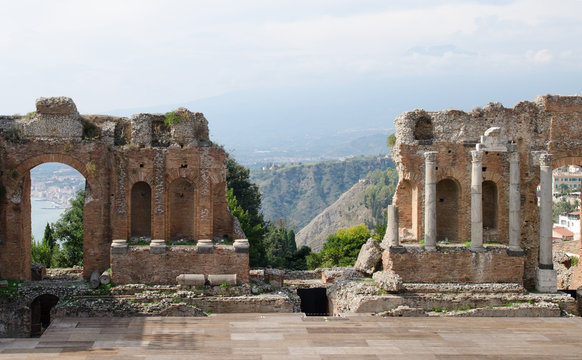 th&eacute;atre-taormina-Sicile