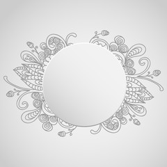 Ornament background. Vector illustration.