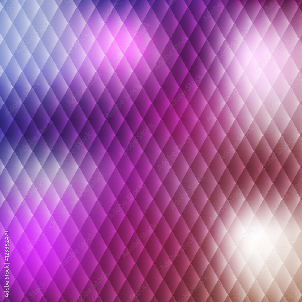 Poster abstract colored background. triangle design and style. vector illustration template