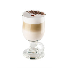 coffee latte isolated