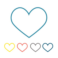 Heart Icon Vector.