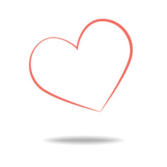 Heart Icon Vector.